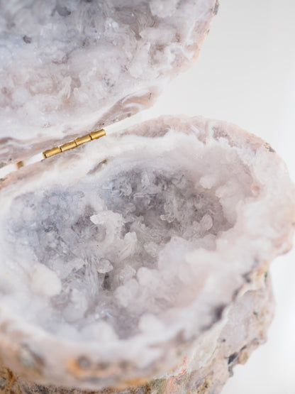 Achat Geode Druse Schatulle Box ca. 9 cm - aus Brasilien