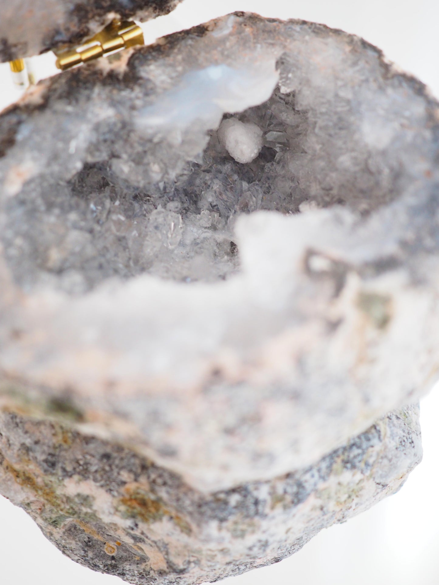 Achat Geode Druse Schatulle Box ca. 9 cm - aus Brasilien