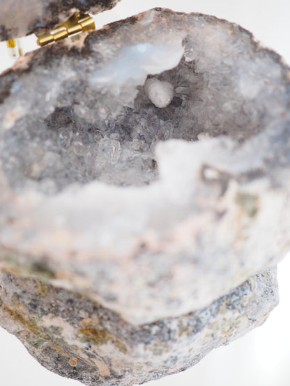 Achat Geode Druse Schatulle Box ca. 9 cm - aus Brasilien