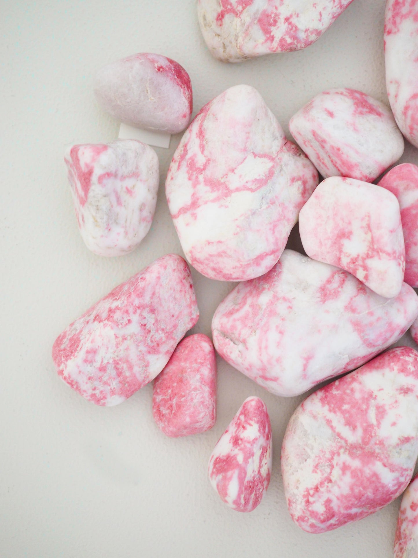 Thulit Trommelstein S M L  ca. 3 - 5 cm - aus Norwegen RARE