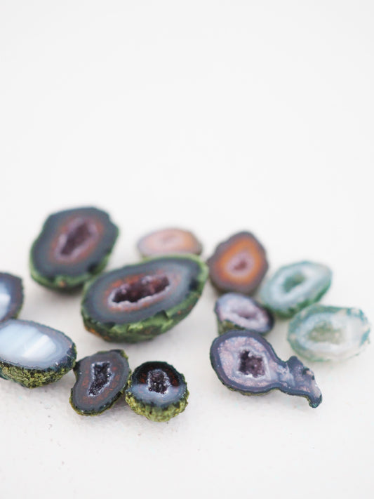 MYSTERY MINI Geoden Paar ca. 1 - 1.5 cm- Mexiko RARE