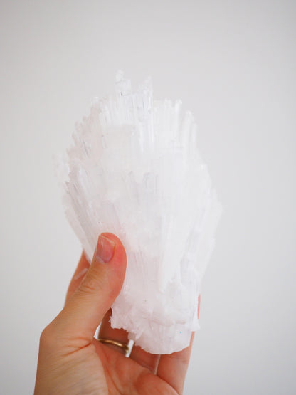 Scolescite Cluster . Specimen ca. 15 cm - Indien HIGH QUALITY