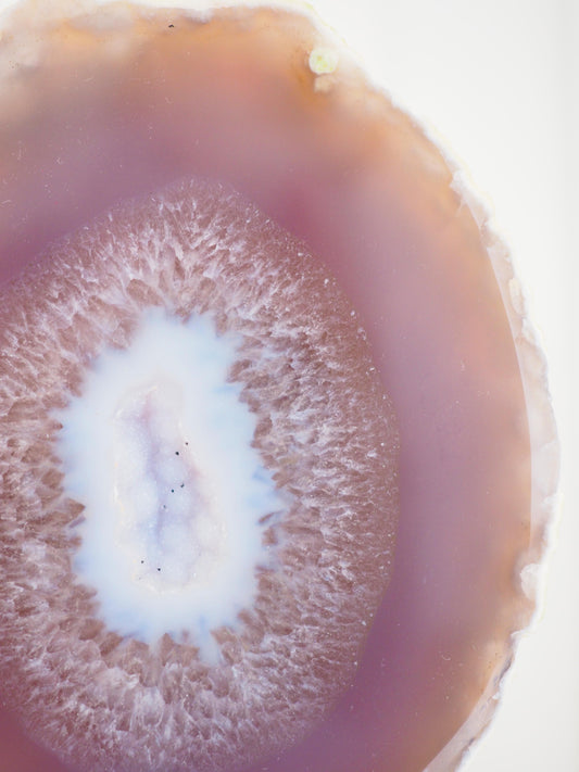 Druzy Achat Geode auf Ständer 78. Halter ca 15.5 cm  - Brasilien HIGH QUALITY Handpoliert