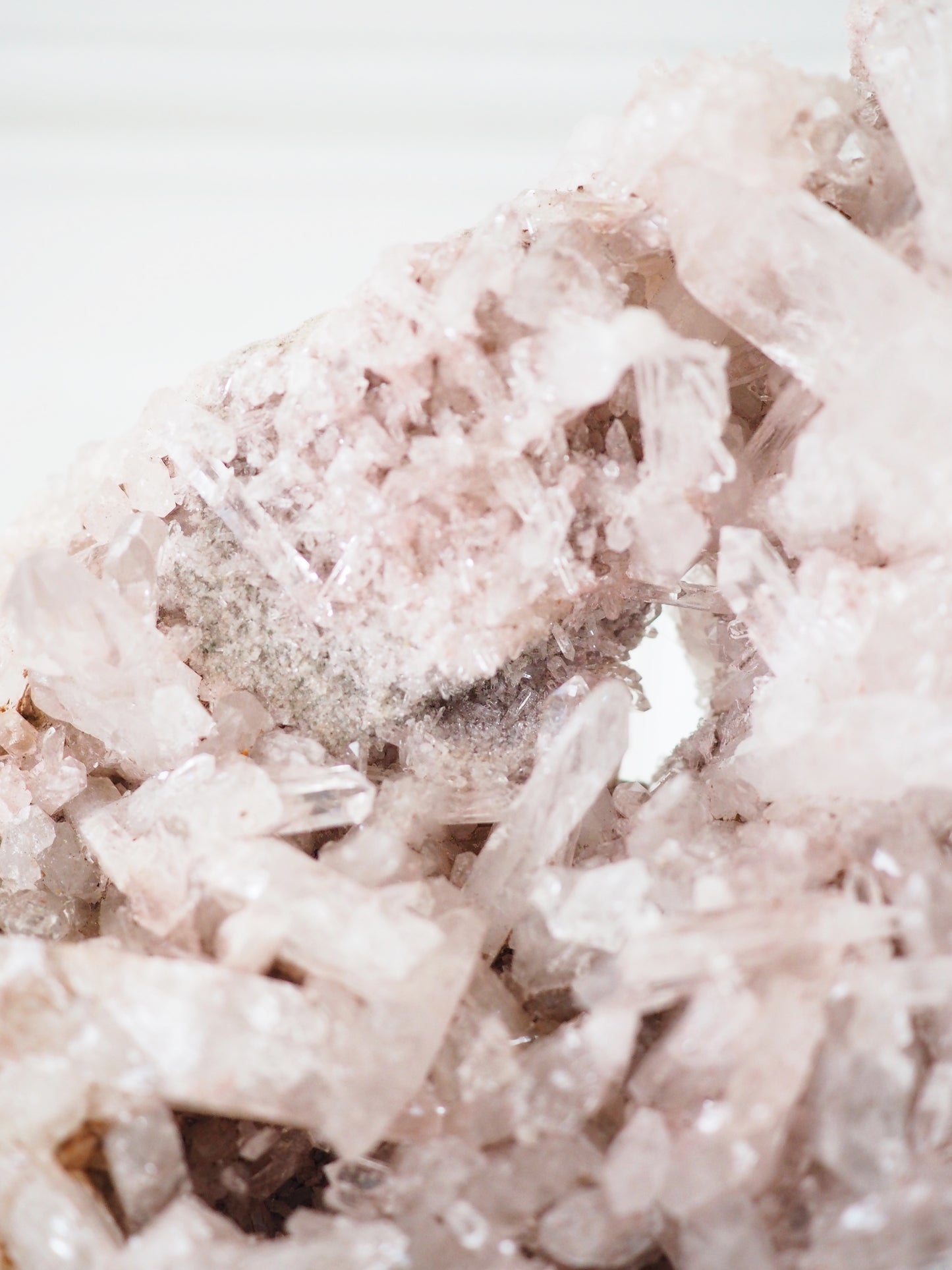 Sacred Pink Lemurian auf Halter . Ständer  ca. 24x22cm . PARADISE COLLECTION - aus Santander. Colombia RARE HIGH QUALITY RARE