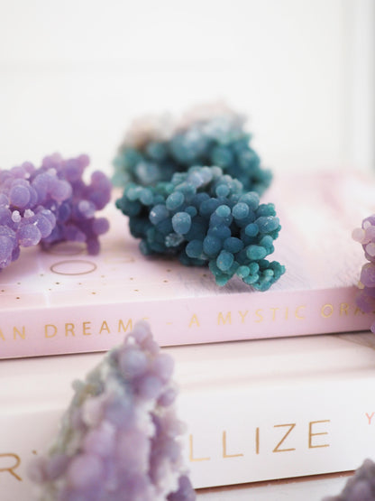 Trauben Achat . Traubenachat  ca. 4 - 5 cm - Mamuju Area West-Sulawesi Indonesien HIGH QUALITY RARE