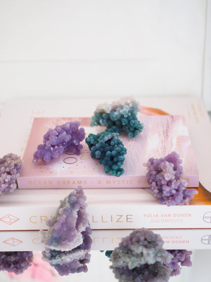 Trauben Achat . Traubenachat  ca. 4 - 5 cm - Mamuju Area West-Sulawesi Indonesien HIGH QUALITY RARE