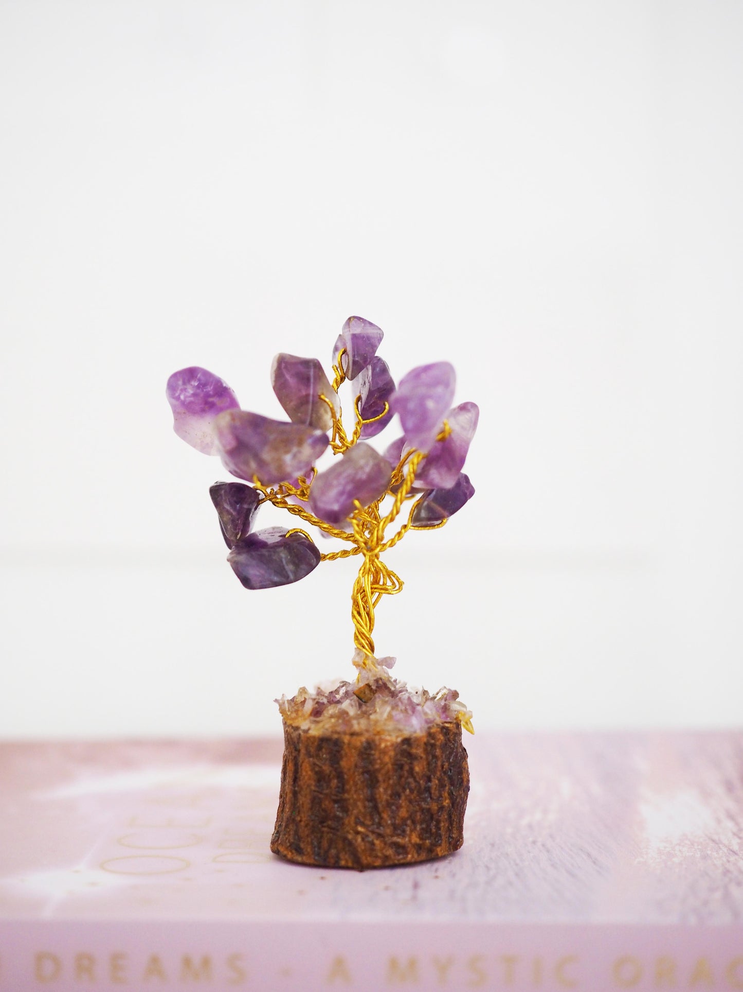 Amethyst MINI Glücksbaum ca. 6 cm - Indien HANDMADE