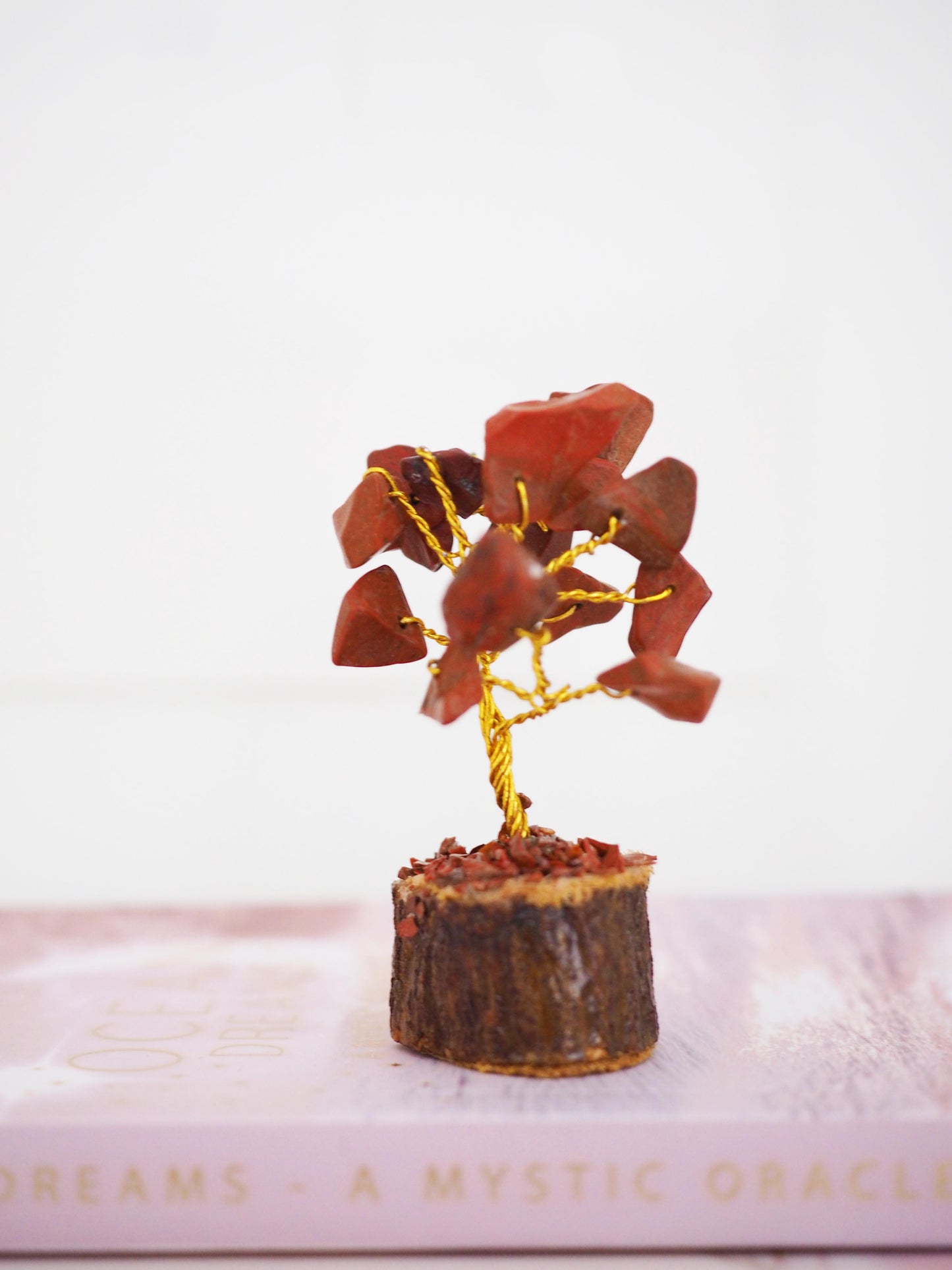 Jaspis MINI Glücksbaum ca. 6 cm - Indien HANDMADE