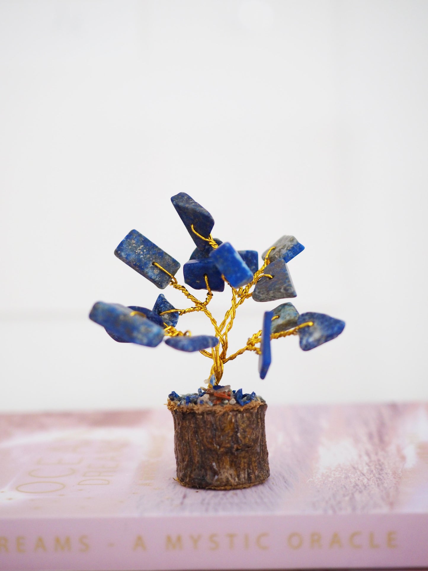 Lapislazuli MINI Glücksbaum 6cm - Indien HANDMADE