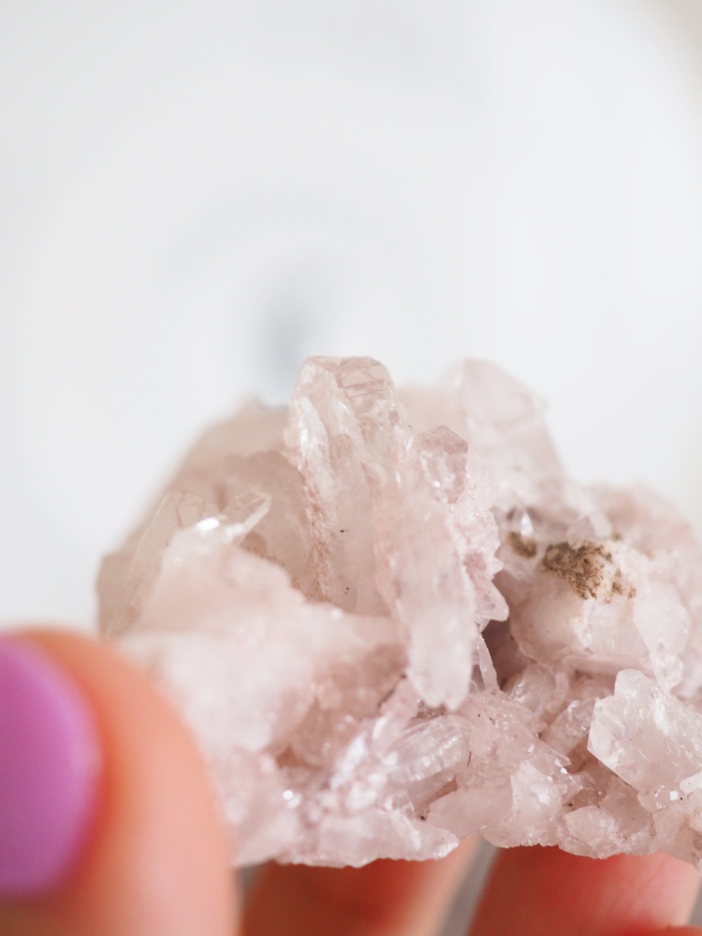 Sacred Pink Lemurian ca. xx cm - aus Santander. Colombia RARE HIGH QUALITY