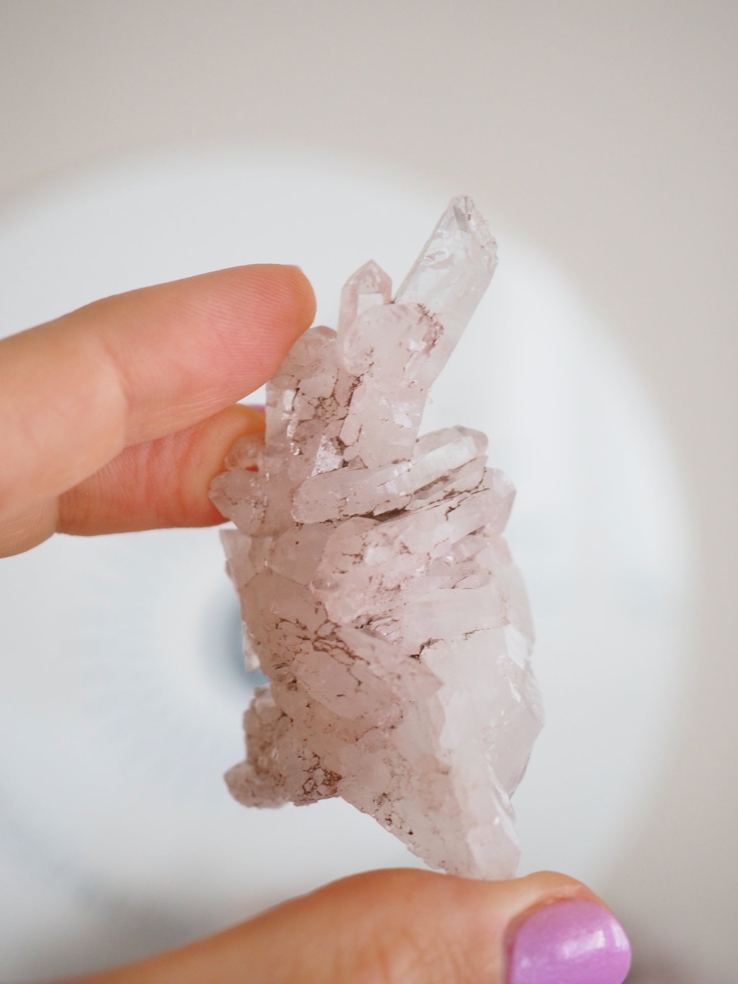 Sacred Pink Lemurian ca. xx cm - aus Santander. Colombia RARE HIGH QUALITY
