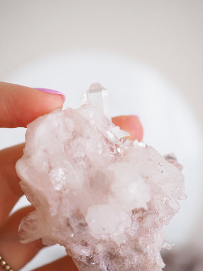 Sacred Pink Lemurian ca. xx cm - aus Santander. Colombia RARE HIGH QUALITY