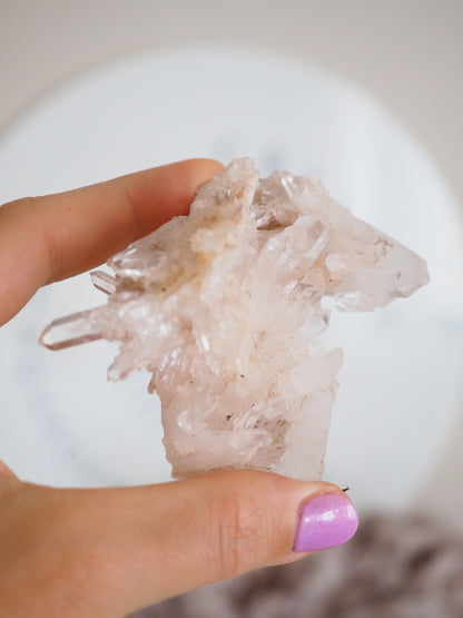 Sacred Pink Lemurian ca. xx cm - aus Santander. Colombia RARE HIGH QUALITY