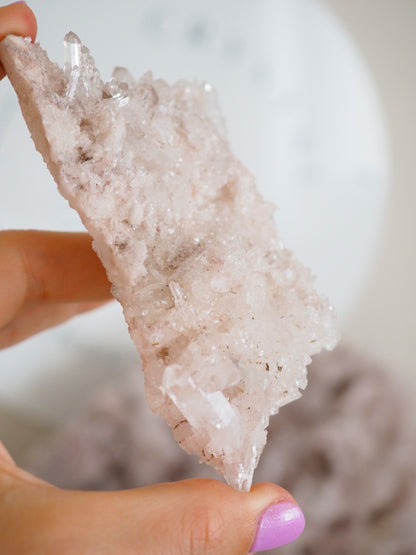 Sacred Pink Lemurian ca. xx cm - aus Santander. Colombia RARE HIGH QUALITY