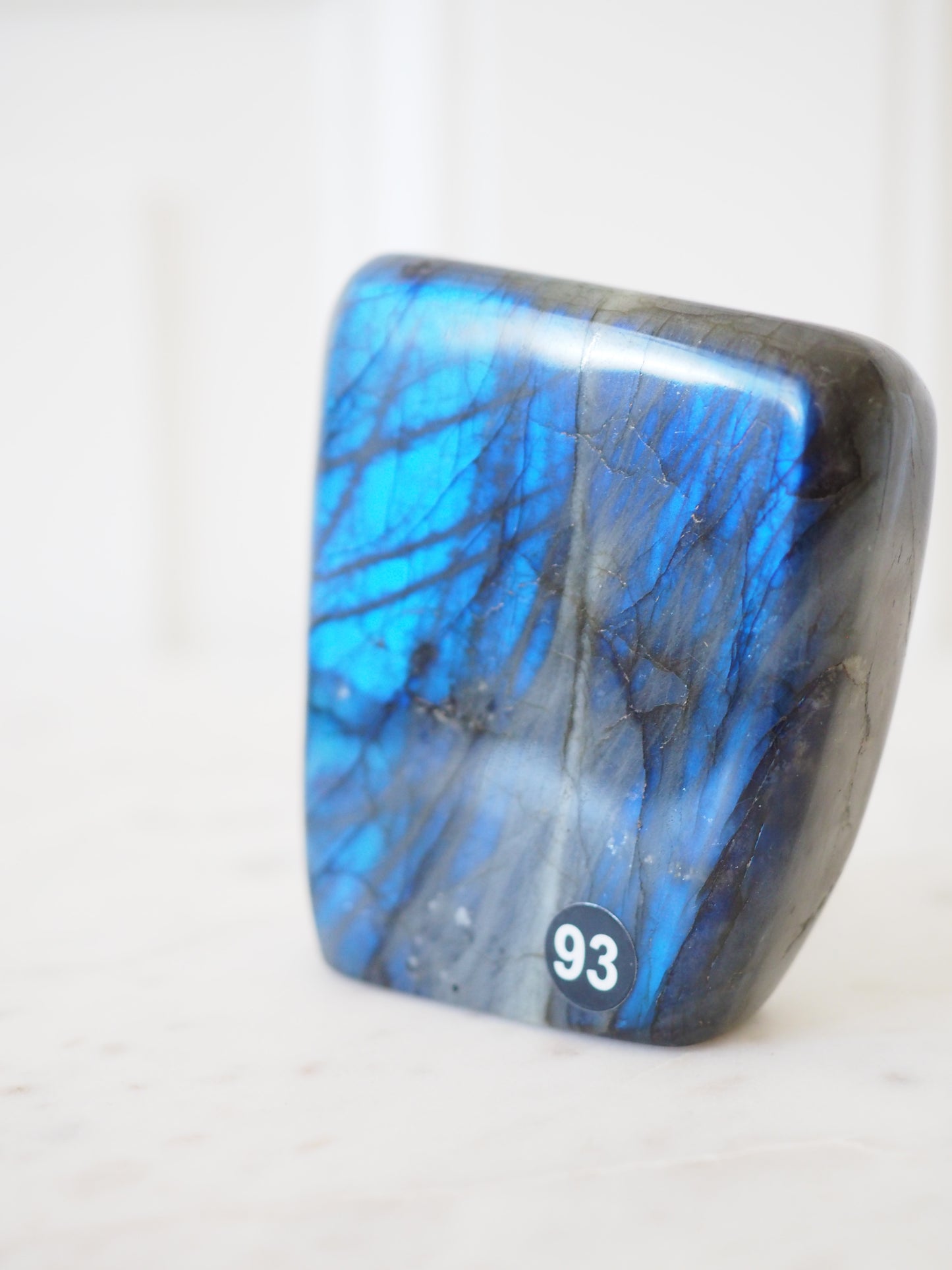 Blaue Labradorit Freiform . Labradorite Freeform Blue Flash [9] ca. 7.5 cm - aus Madagascar HIGH QUALITY