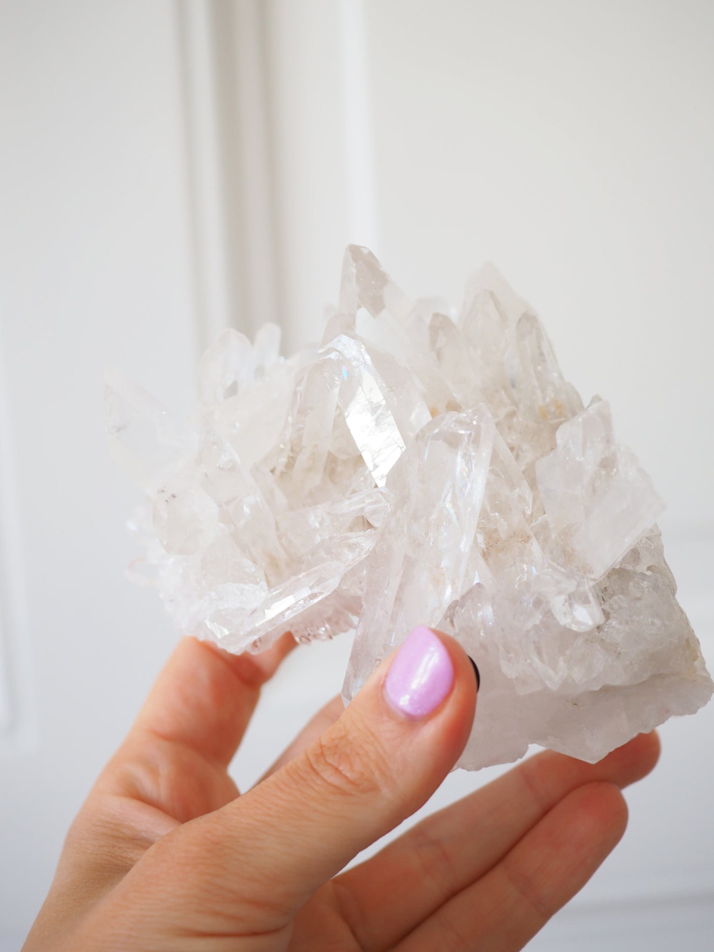 Bergkristall Cluster ca  11cm [1] - aus Minas Gerais Brasilien HIGH QUALITY