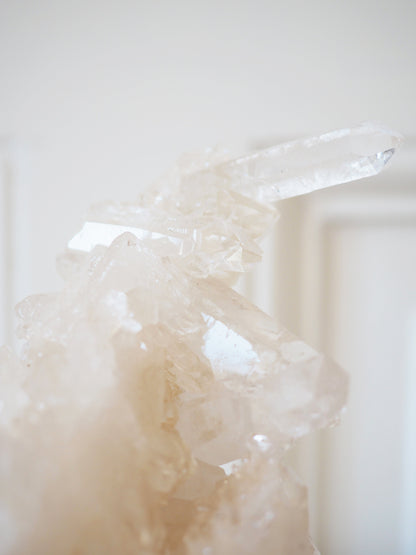 Bergkristall Cluster ca 15cm [2] - aus Minas Gerais Brasilien HIGH QUALITY