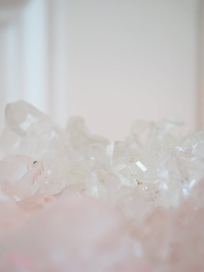 Bergkristall Cluster ca 14cm [3] - aus Minas Gerais Brasilien HIGH QUALITY