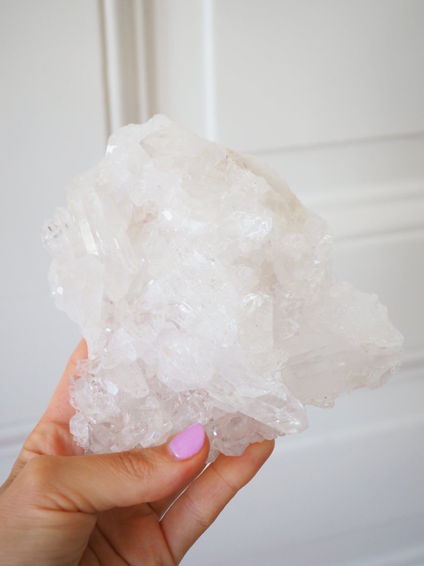 Bergkristall Cluster ca 14cm [3] - aus Minas Gerais Brasilien HIGH QUALITY