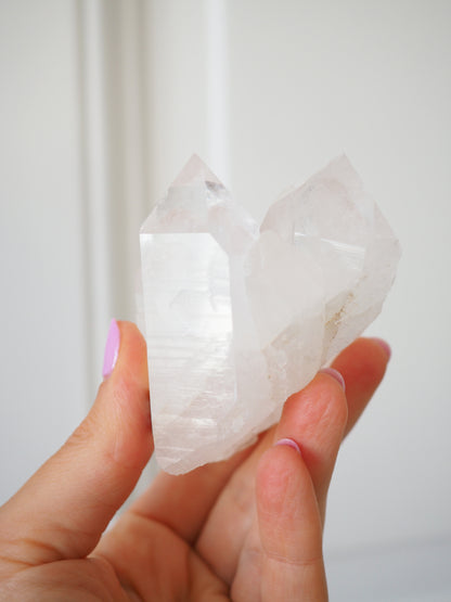 Kopie von Bergkristall Cluster ca 7.5cm [5] - aus Minas Gerais Brasilien HIGH QUALITY