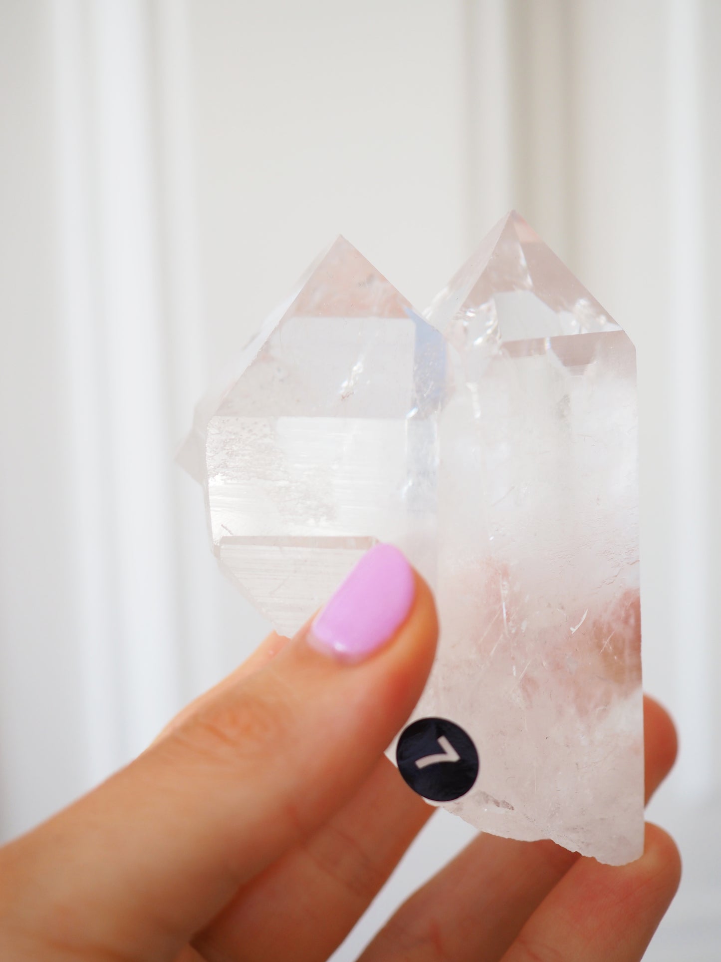 Bergkristall Cluster ca 9cm [7] - aus Minas Gerais Brasilien HIGH QUALITY