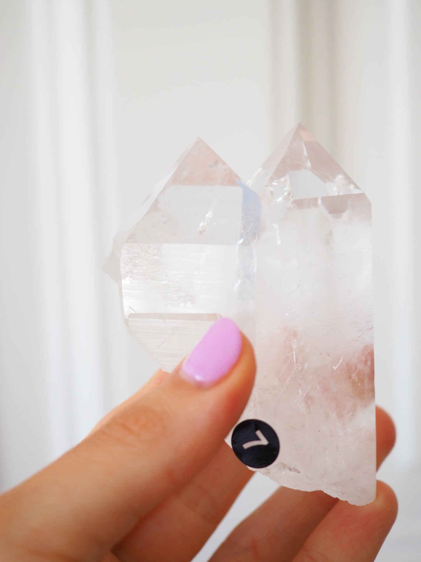 Bergkristall Cluster ca 9cm [7] - aus Minas Gerais Brasilien HIGH QUALITY
