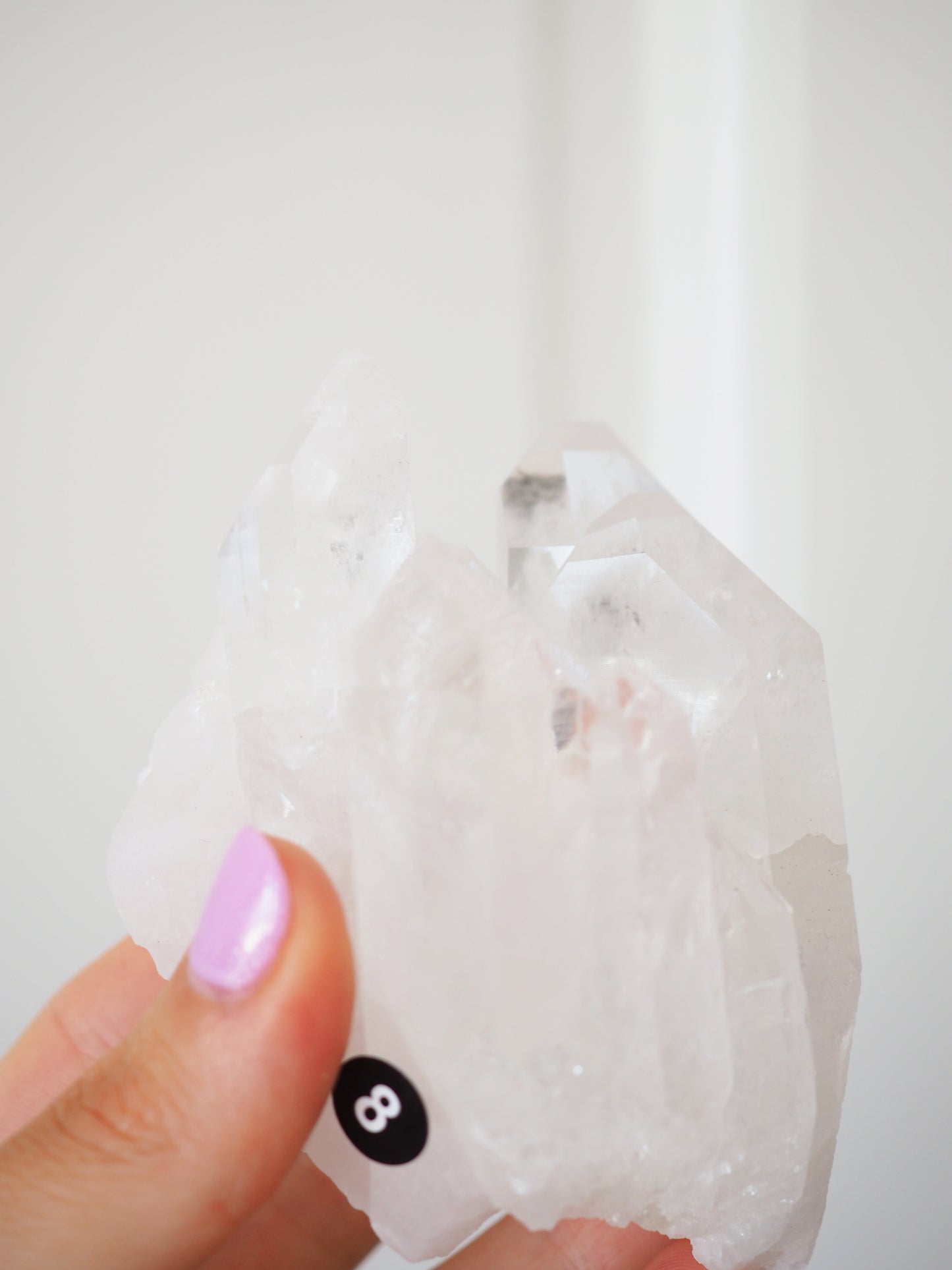 Bergkristall Cluster ca 8cm [8] - aus Minas Gerais Brasilien HIGH QUALITY
