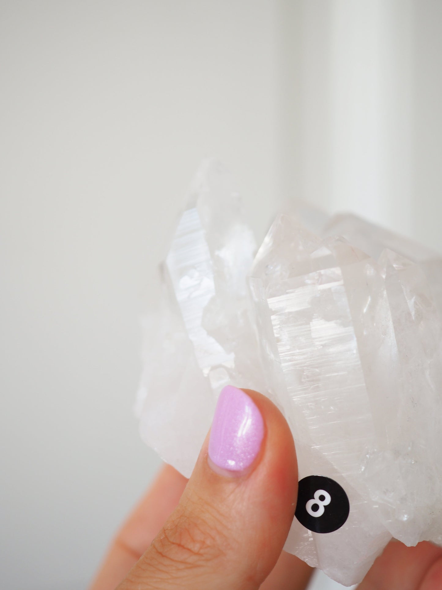 Bergkristall Cluster ca 8cm [8] - aus Minas Gerais Brasilien HIGH QUALITY