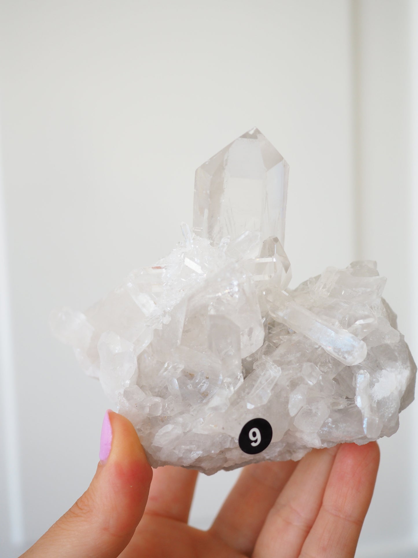 Bergkristall Cluster ca 11cm [9] - aus Minas Gerais Brasilien HIGH QUALITY