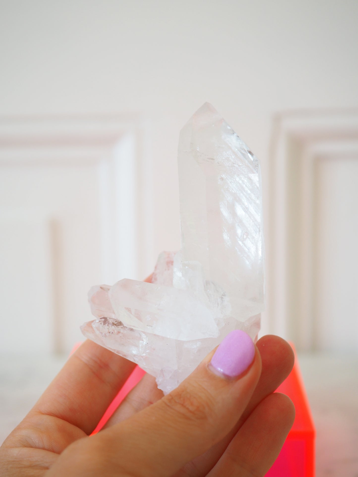 Bergkristall Cluster ca 10cm [11] - aus Minas Gerais Brasilien HIGH QUALITY