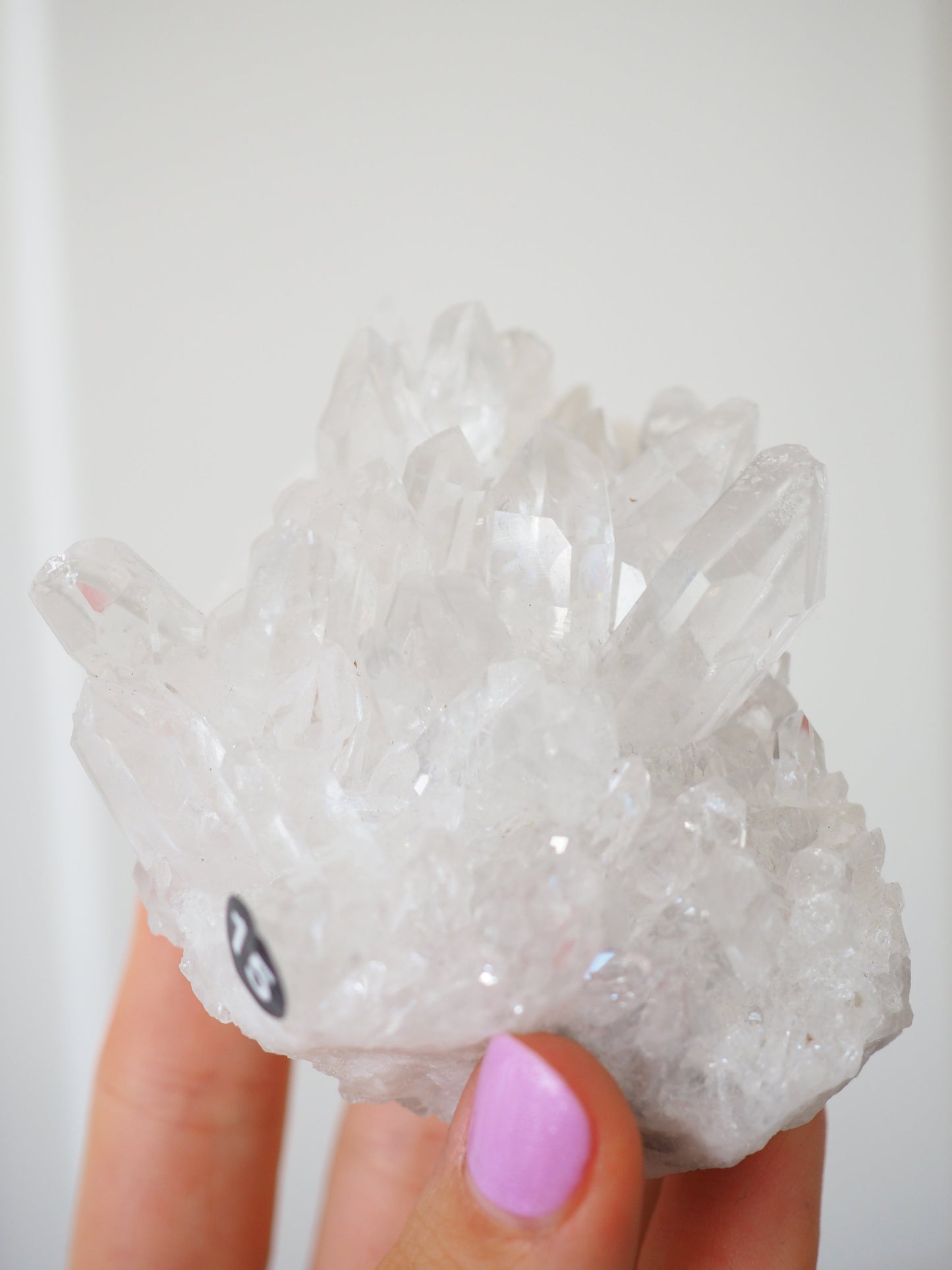 Bergkristall Cluster mit Regenbögen  ca 8cm [15] - aus Minas Gerais Brasilien HIGH QUALITY