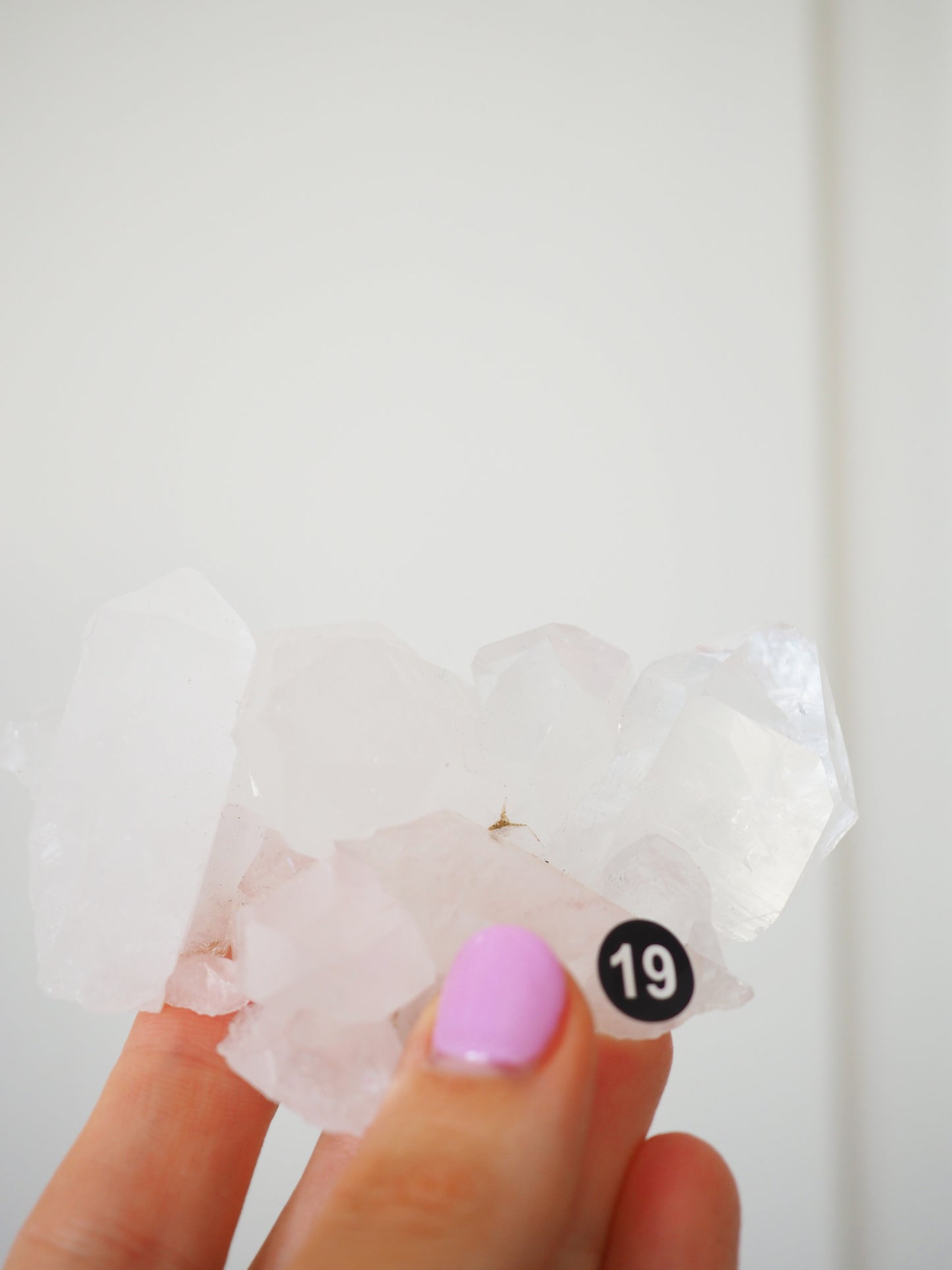 Bergkristall Cluster ca 9.5cm [19] - aus Minas Gerais Brasilien HIGH QUALITY