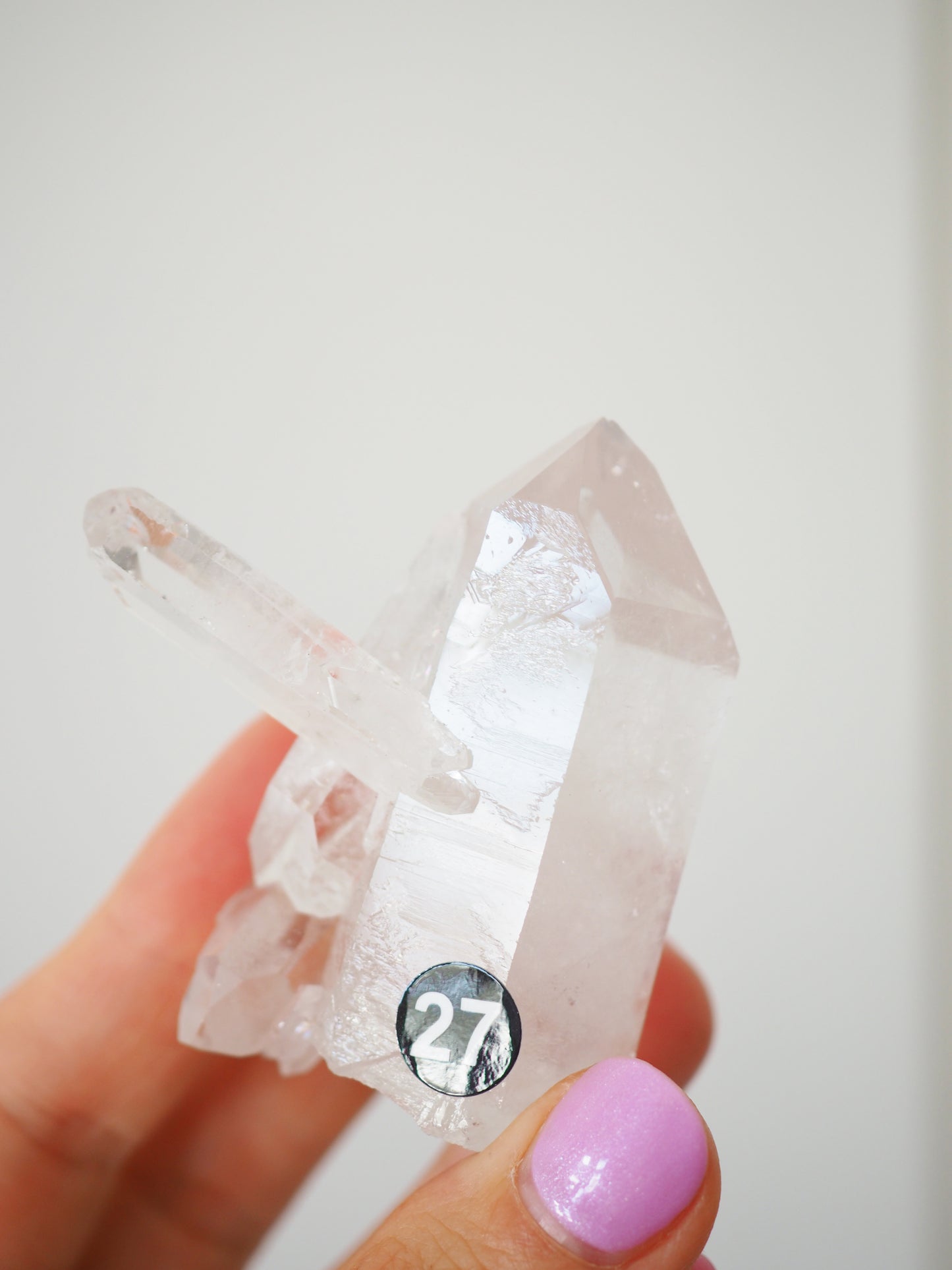 Bergkristall Cluster ca 6cm [27] - aus Minas Gerais Brasilien HIGH QUALITY
