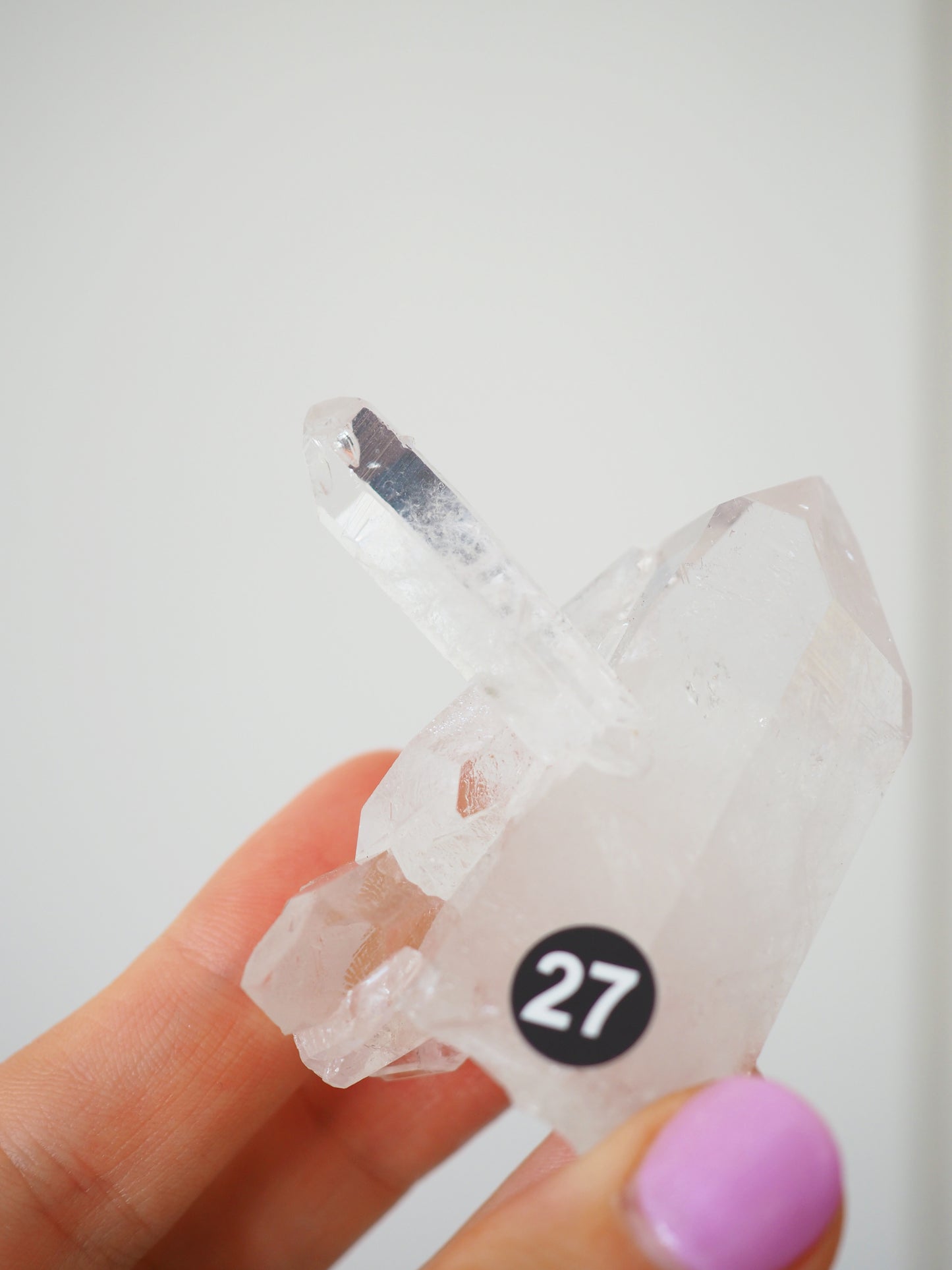 Bergkristall Cluster ca 6cm [27] - aus Minas Gerais Brasilien HIGH QUALITY