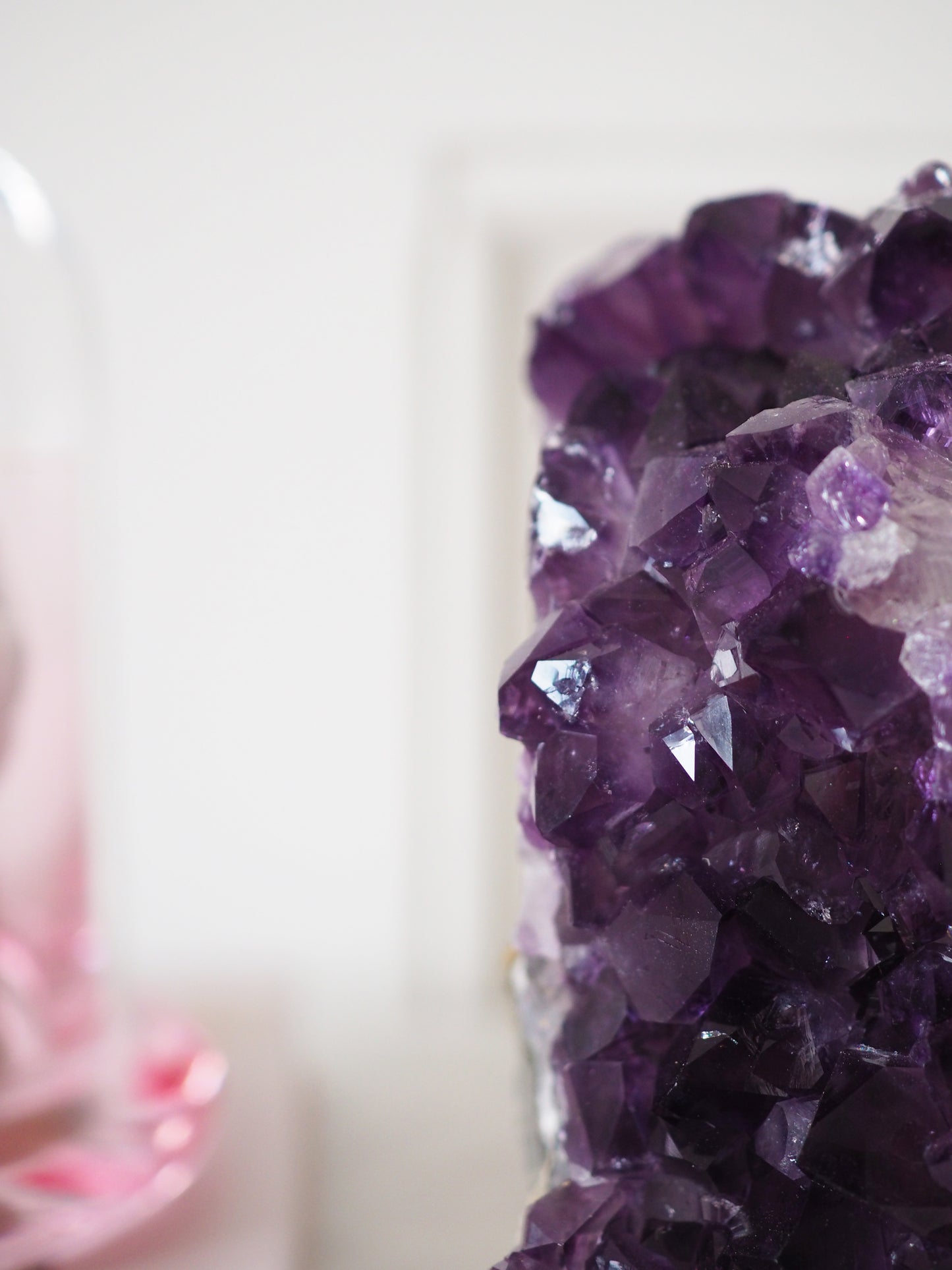 Amethyst Cut Base ca 13 cm 750g - aus Brasilien HIGH QUALITY