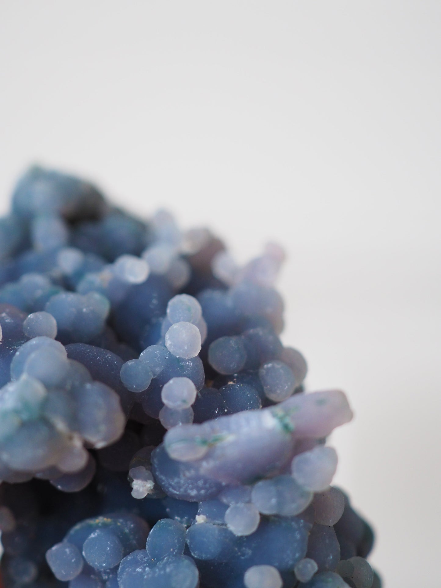 Blau Grün Violetter Trauben Achat ca. 5-6cm [E] - aus Mamuju Area West-Sulawesi Indonesien - HIGH QUALITY RARE