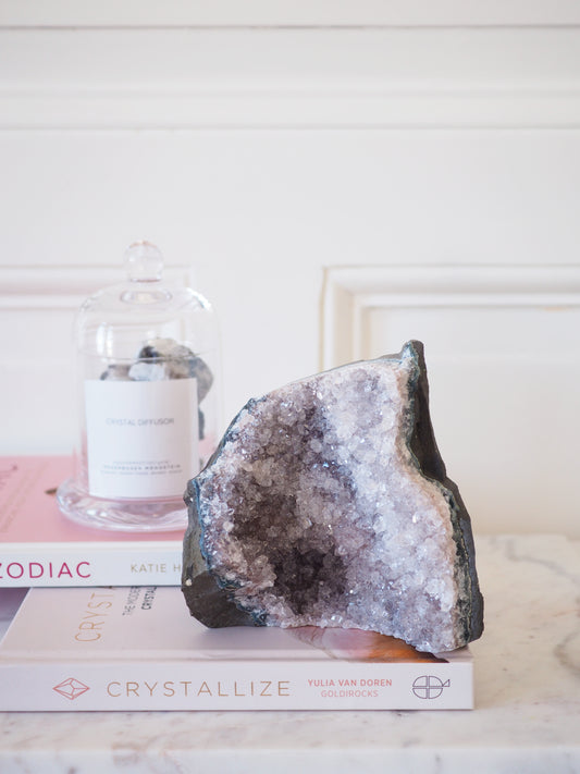 Lavendel Amethyst Cluster . ca xxcm xxg - aus Uruguay