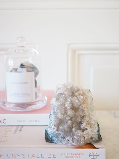 Champagner Beiges Amethyst Cluster . ca xxcm xxg - aus Uruguay