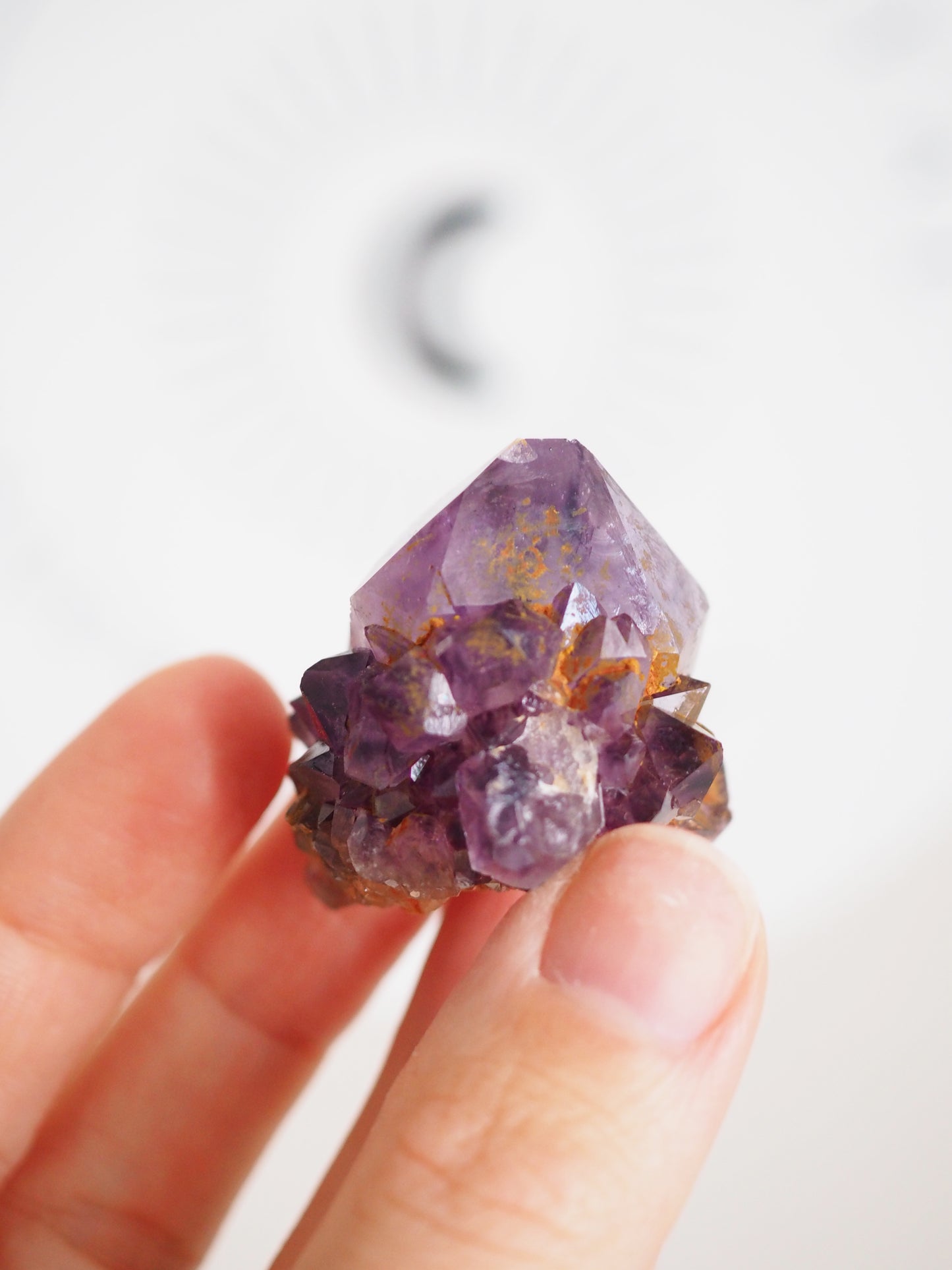 Kaktus Quarz Deep Violett . Spirit Quarz - aus Boekenhouthoek. Mpumalanga. Südafrika HIGH QUALITY