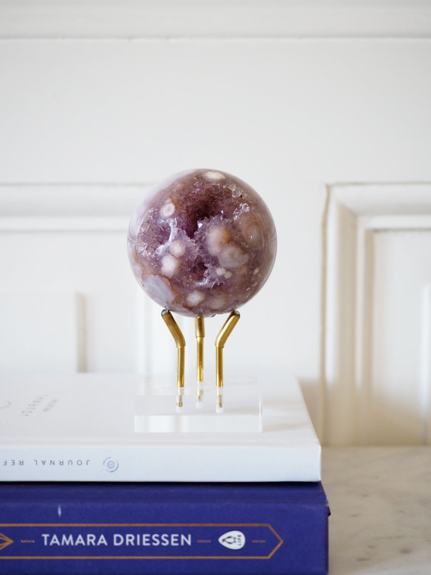 Pink Amethyst . Amethyst Blumen Achat Kugel . Sphere ca. xxcm. PARADIESE COLLECTION - aus Brasilien HIGH QUALITY