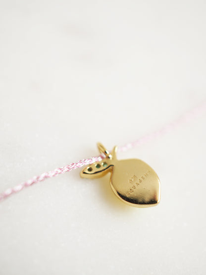 Zitrone Armband  MIRACLE CANDY COLLECTION - 925 Sterlingsilber vergoldet mit Zirkonia