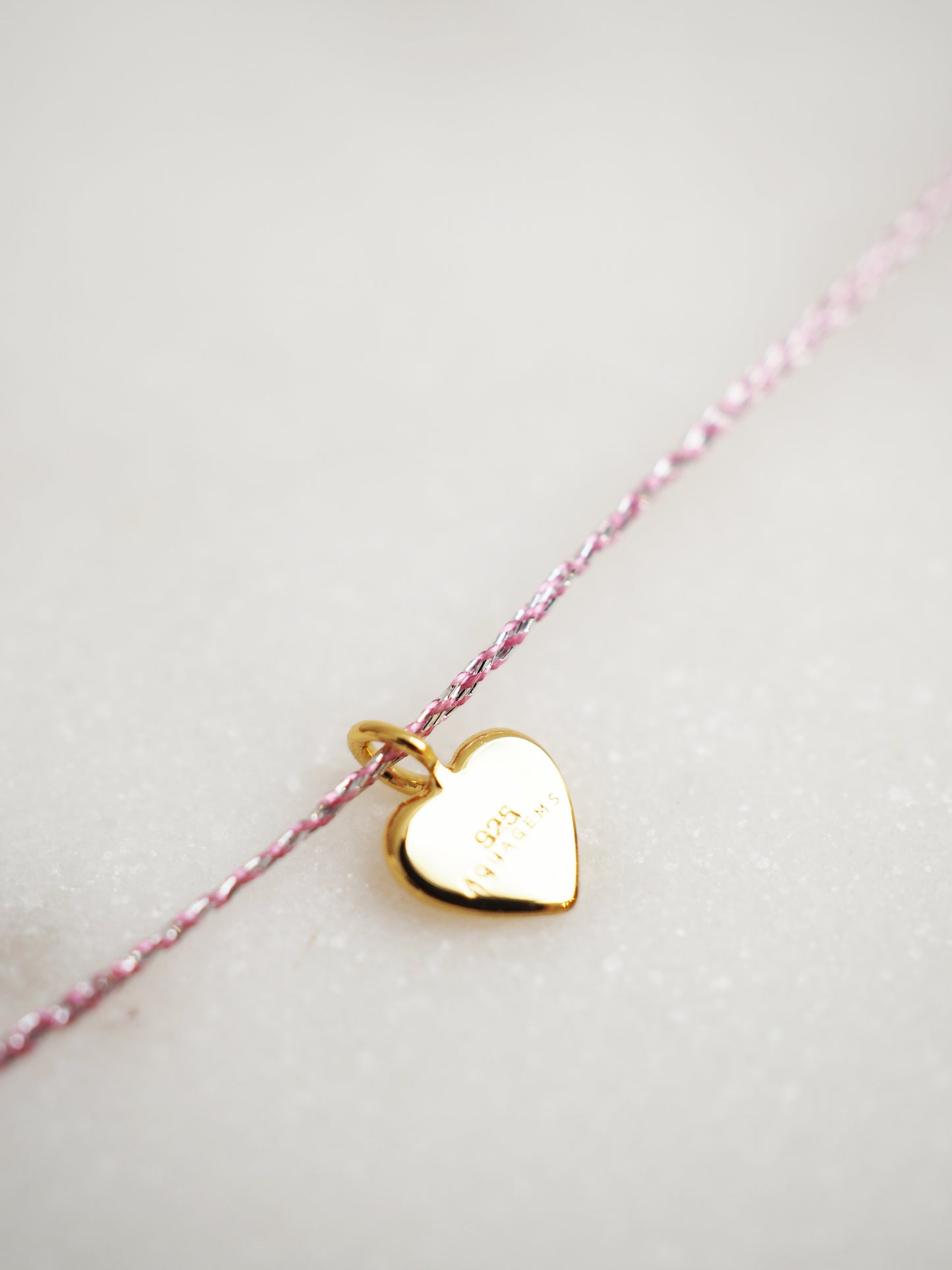 Herz Armband  MIRACLE CANDY COLLECTION - 925 Sterlingsilber vergoldet