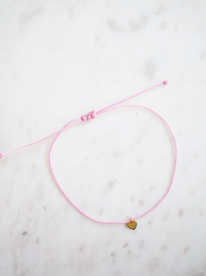 Herz Armband  MIRACLE CANDY COLLECTION - 925 Sterlingsilber vergoldet