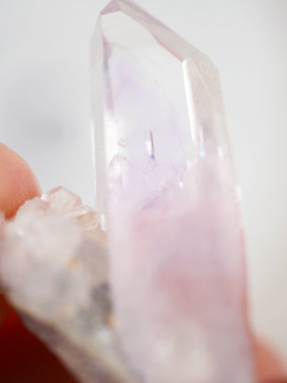 Brandberg Enhydro Amethyst Spitze ca. xxcm [xx]- aus Namibia SUPER RARE
