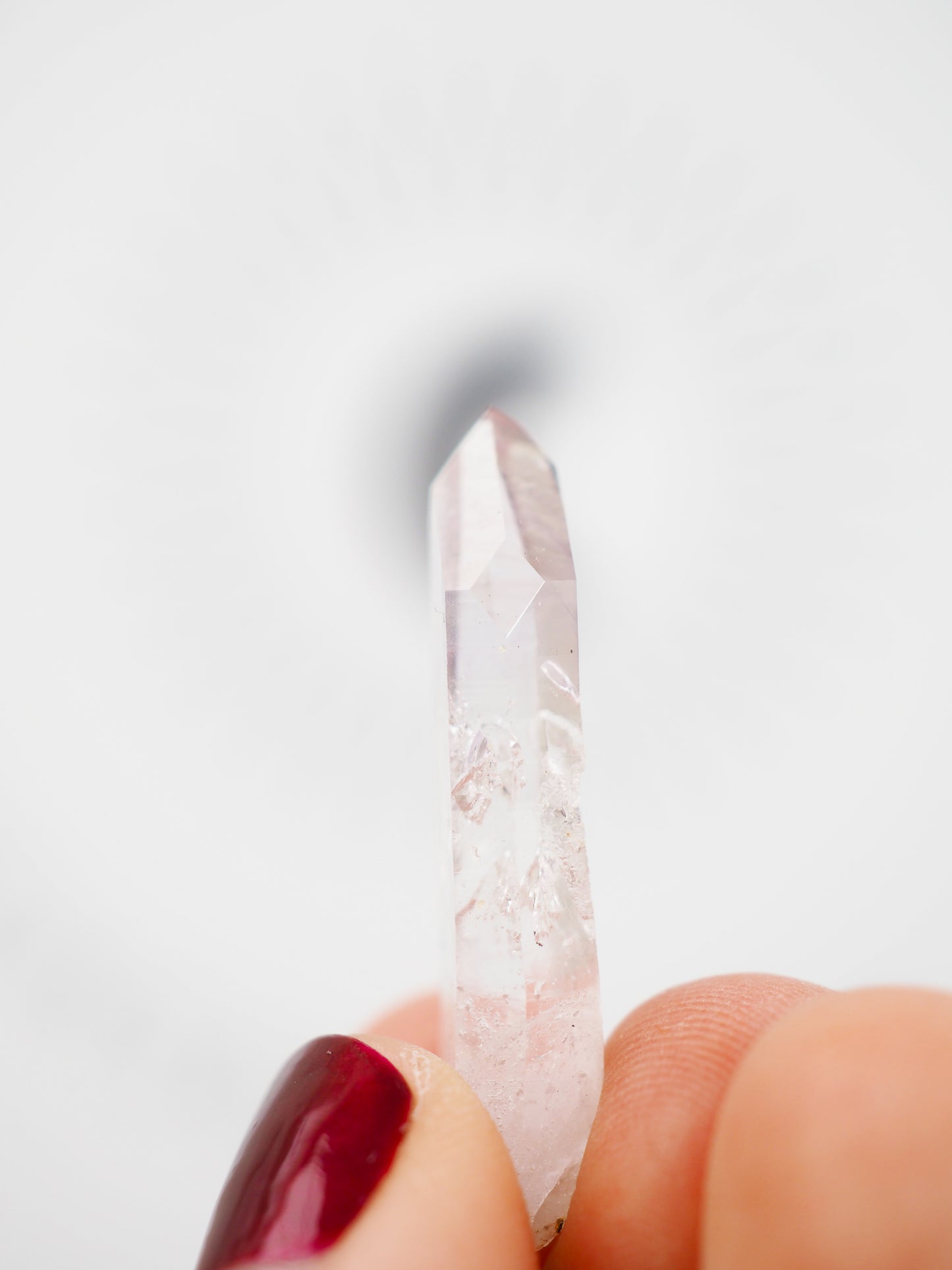 Brandberg Enhydro Amethyst Spitze ca. xxcm [xx]- aus Namibia