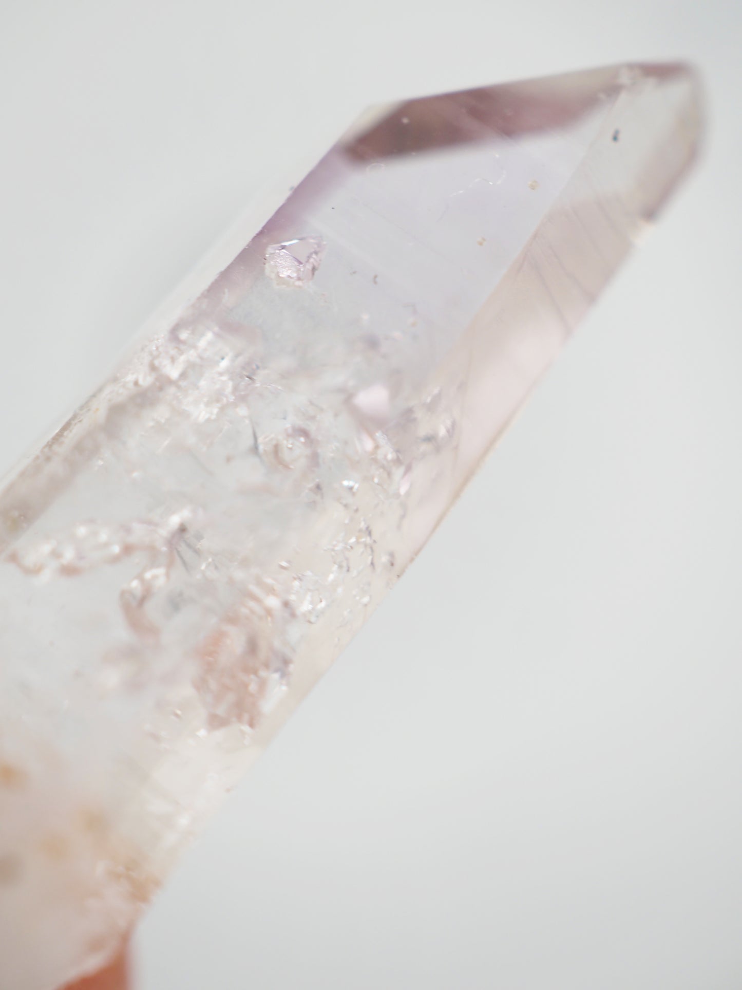 Brandberg Enhydro Amethyst Spitze ca. xxcm [xx]- aus Namibia SUPER RARE