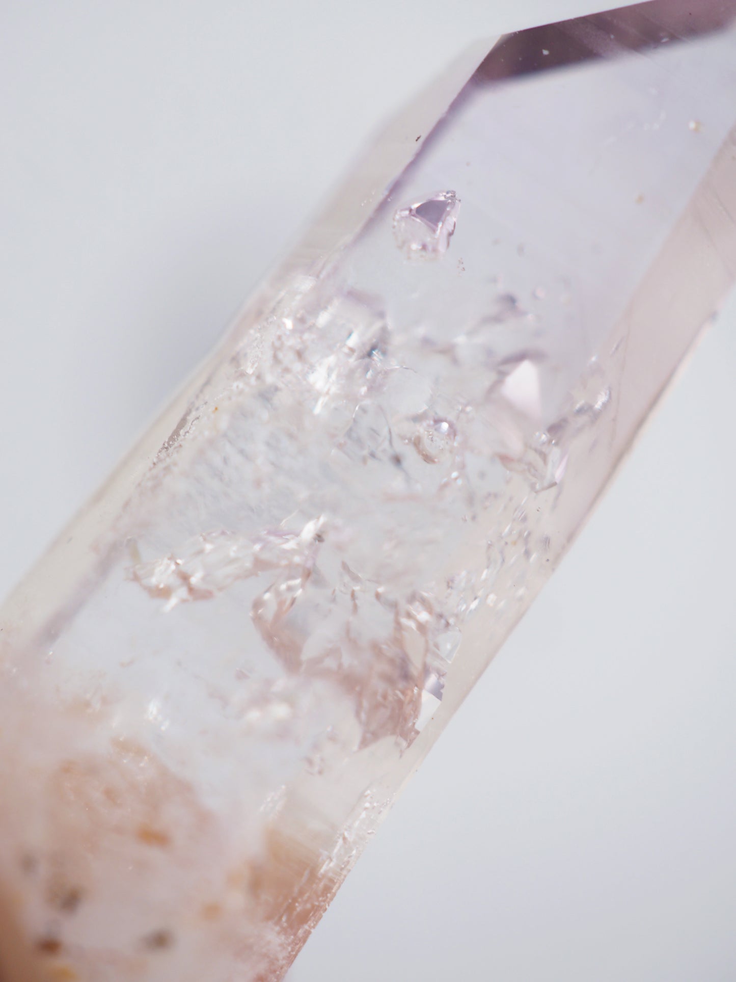 Brandberg Enhydro Amethyst Spitze ca. xxcm [xx]- aus Namibia SUPER RARE
