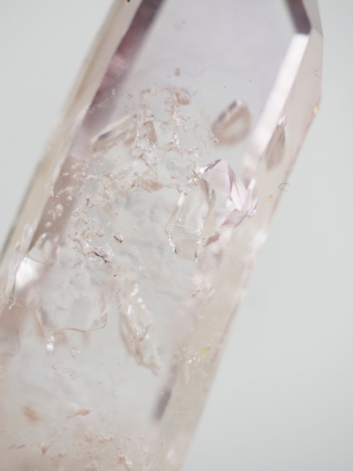 Brandberg Enhydro Amethyst Spitze ca. xxcm [xx]- aus Namibia SUPER RARE