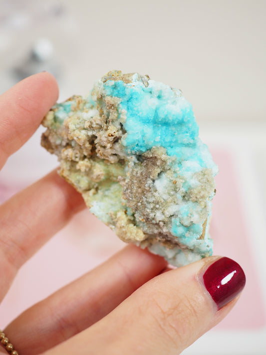 Hemimorphite - aus Palambanda Kongo  [29]