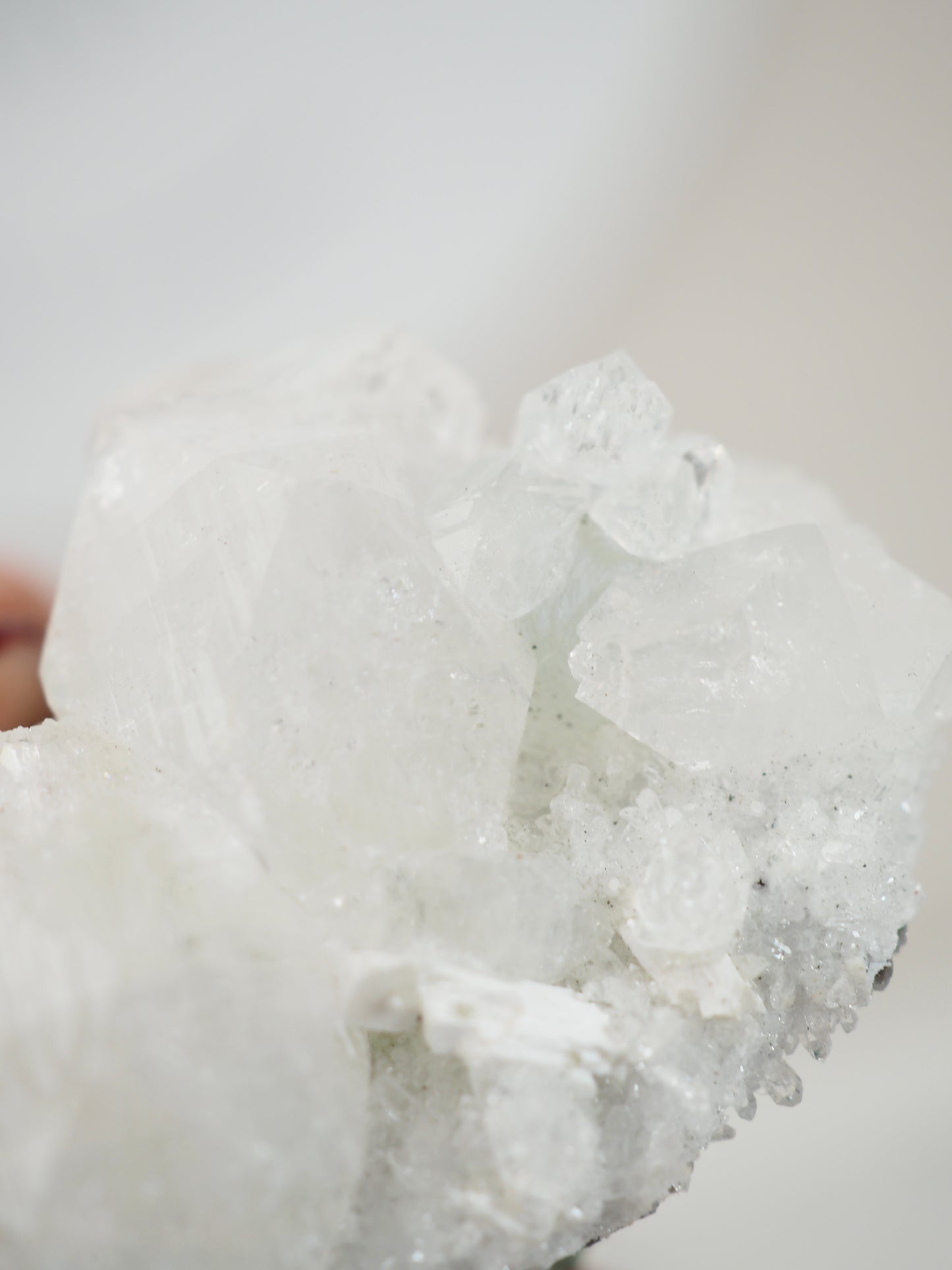 Apophylit & Indischer Mineralien Mix - aus Indien